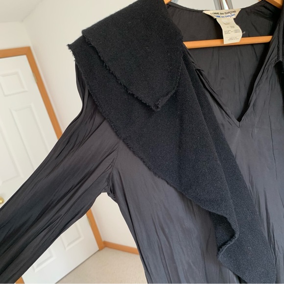Comme des Garçons Black Dress Size Large - Picture 4 of 10